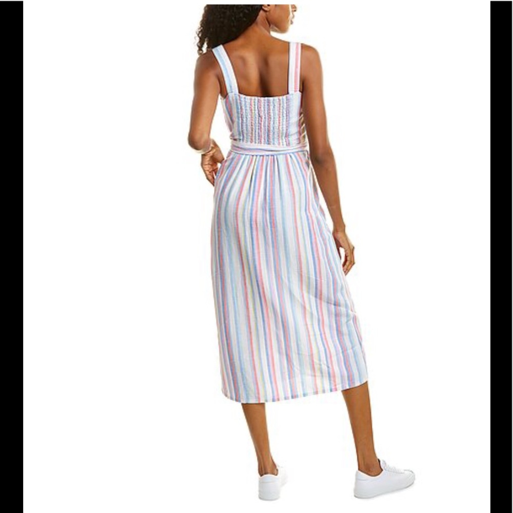 SALE🆕JOULES BUTTON FRONT LINEN BLEND SUNDRESS(Sz 6& 8) - Picture 2 of 12